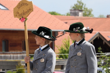 Die Leiterer von Humbach Trachtenfest Mai 2025 in Baiernrain 