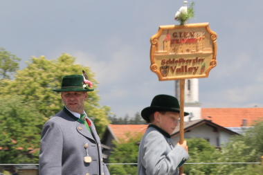 Trachtenverein Schloßbergler Valley Trachtenfest Mai 2025 in Baiernrain 